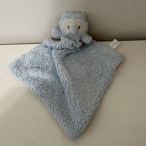 Antonio Home Blue Owl Security Blanket Lovey Lovie